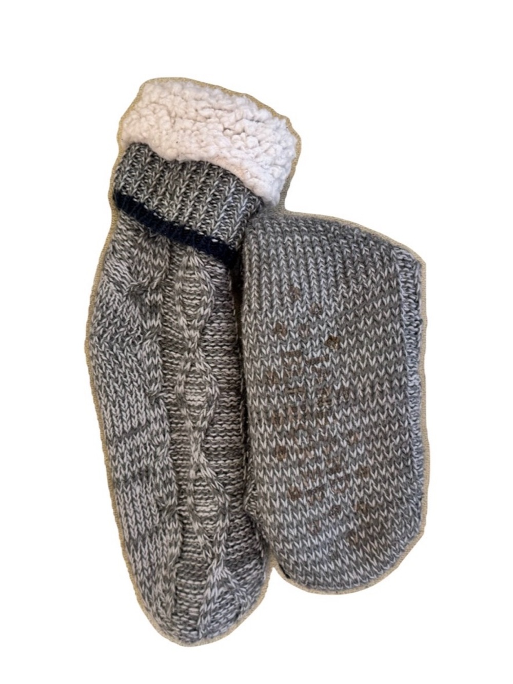 Slipper Socks 3 for 15 SALE CLEARANCE Fleece Lined